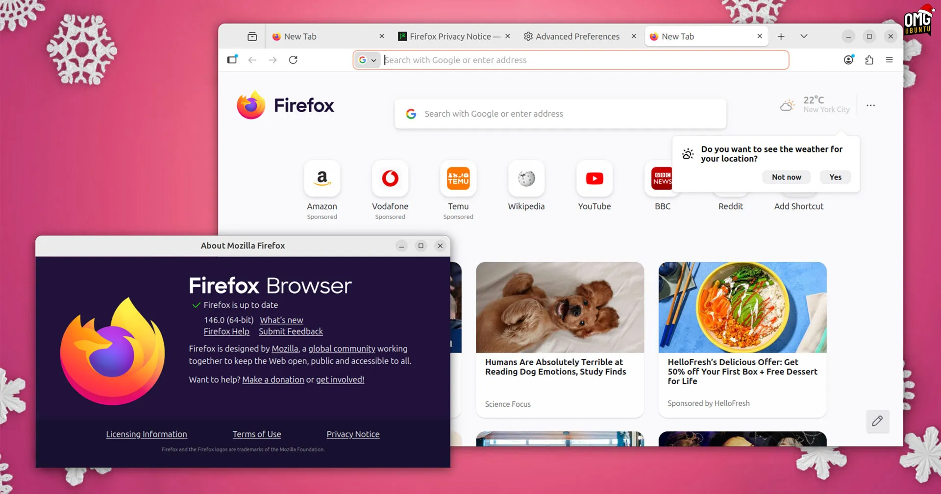 Firefox 146.0 bổ sung tính năng sao lưu dữ liệu cho người dùng Windows 10